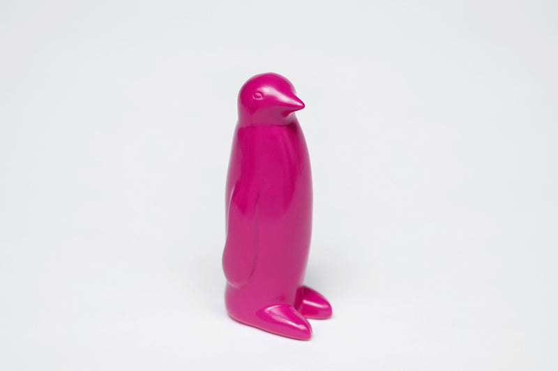 Ceramic Penguin, Fuchsia