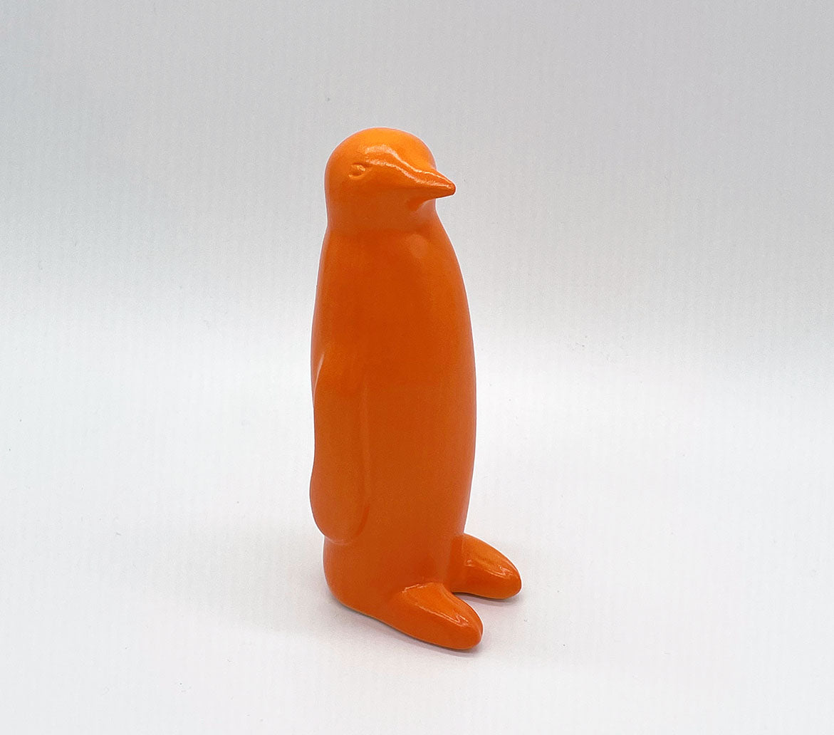 Ceramic Penguin, Orange