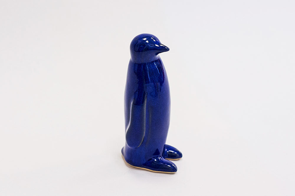 Ceramic Penguin, Blue