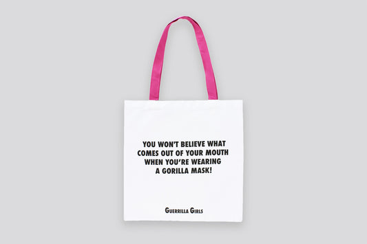 GORILLA MASK TOTE BAG X GUERRILLA GIRLS