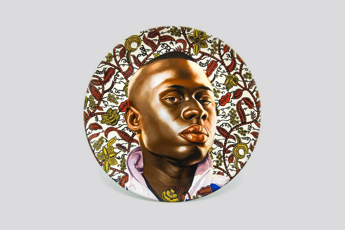 Idrissa Mdiaye (Plate) by Kehinde Wiley