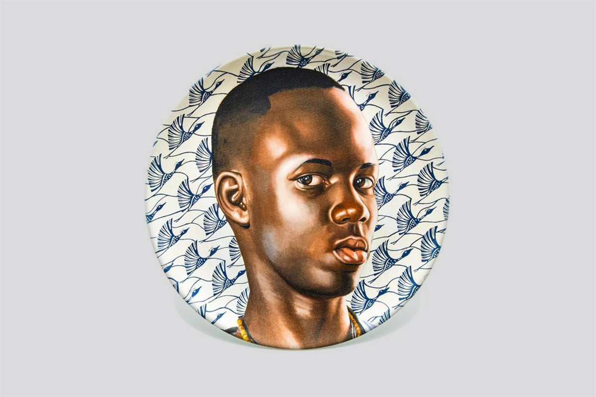 Mame Ngagne (Plate) by Kehinde Wiley