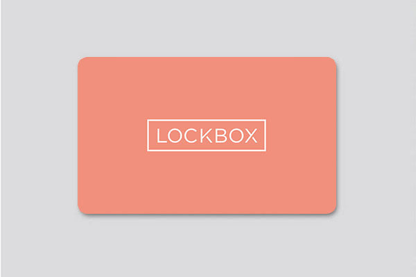 Lockbox Gift Card